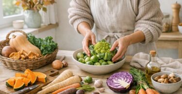 autumn vegetables