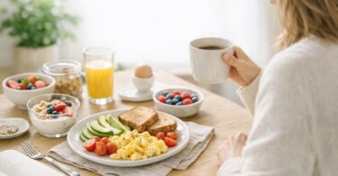 breakfast table