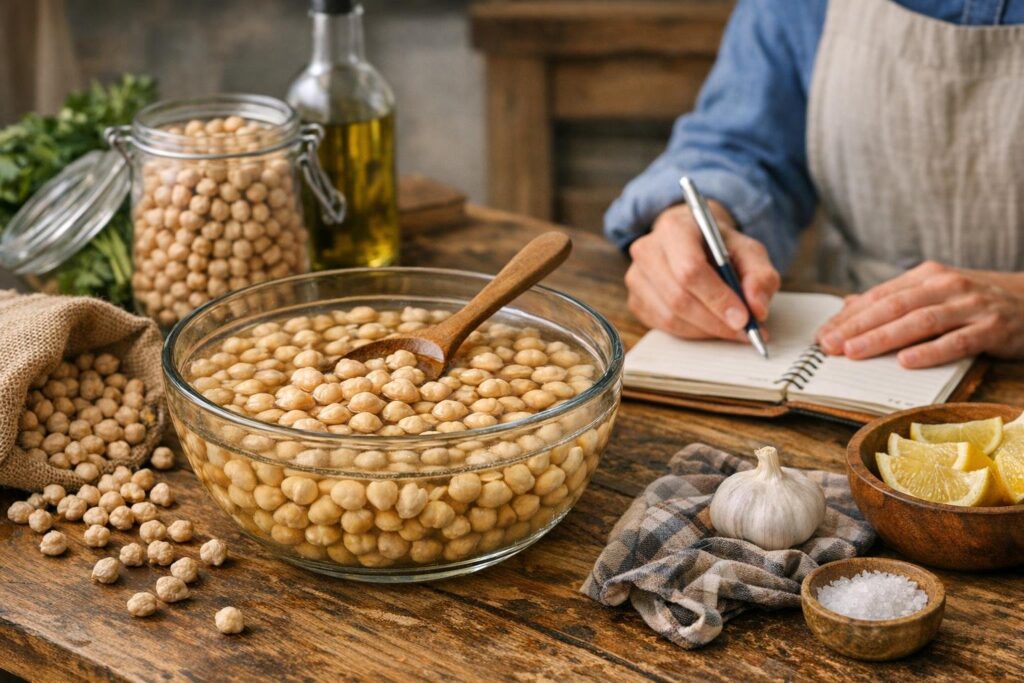 chickpeas bowl