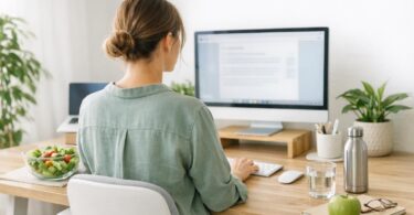 desk posture