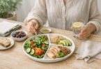 healthy food plate