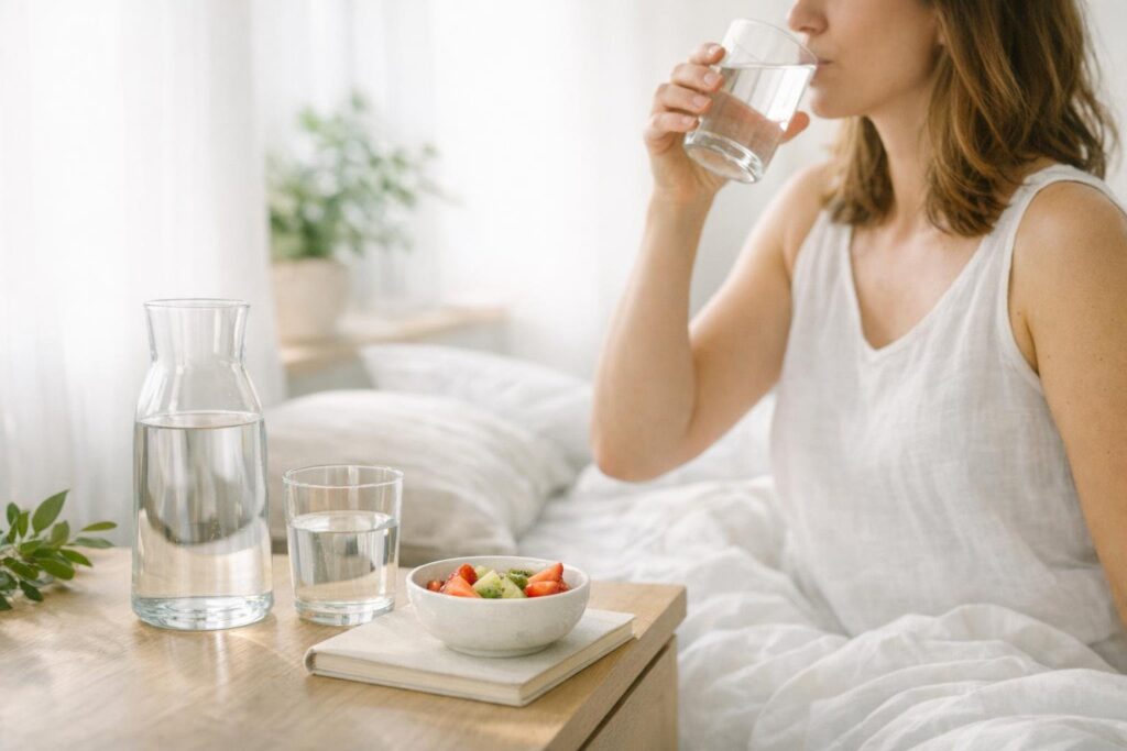 morning water