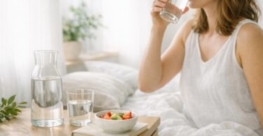 morning water