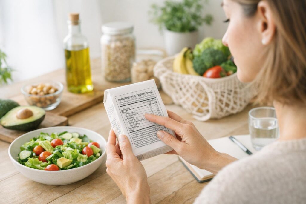 nutrition label