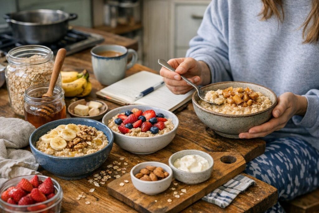 oatmeal fruit