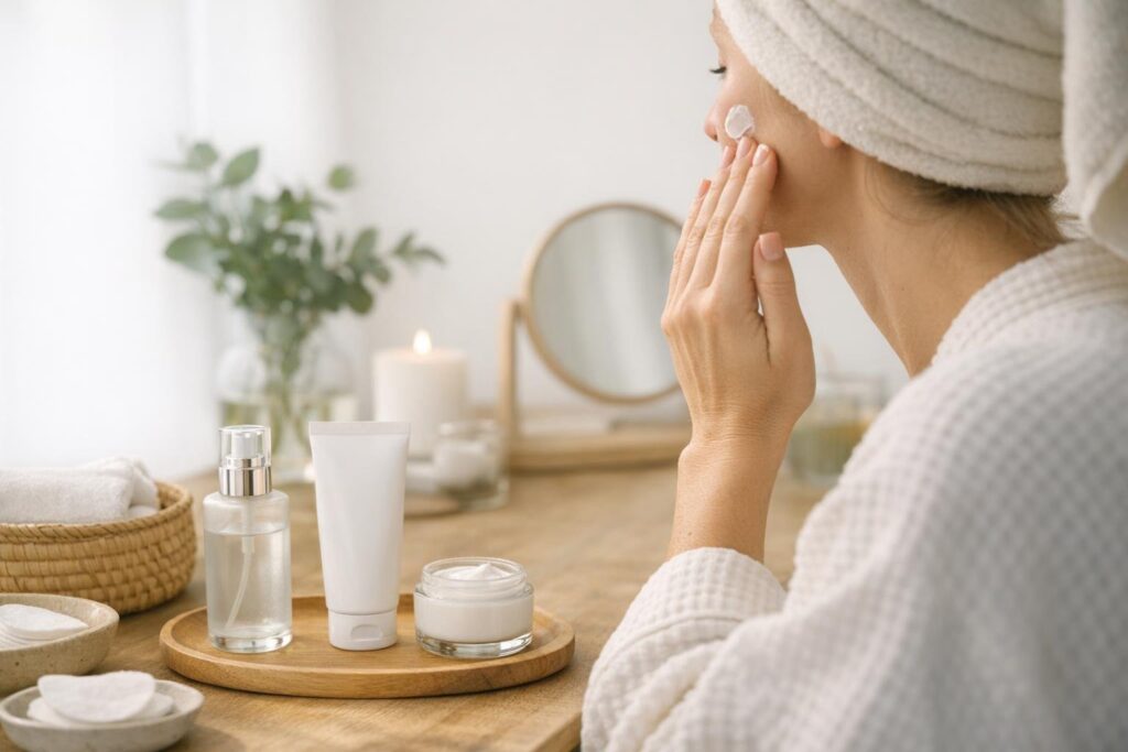 skincare routine