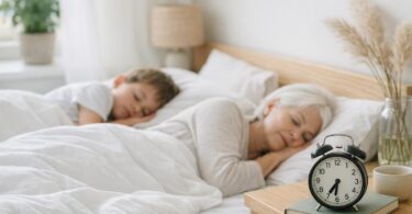 sleeping bed