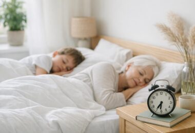 sleeping bed